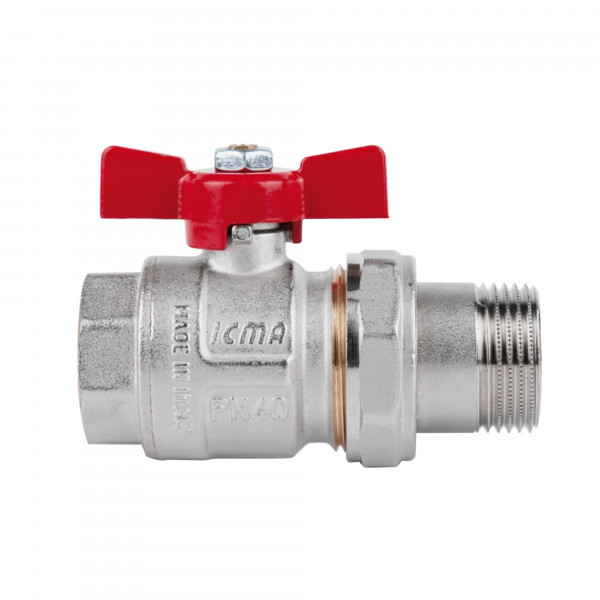 Кран шаровой "Американка" Icma 1" прямой №347