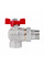 Кран шаровой Icma FAR. ROSSA 3/4" угловой №361