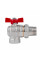 Кран шаровой Icma FAR. ROSSA 1" угловой №361