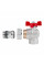Кран шаровой Icma FAR. ROSSA 3/4" угловой №362