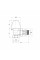 Кран радиаторный Thermo Alliance Base 1/2" ВН с антипротечкой угловой SD228W15