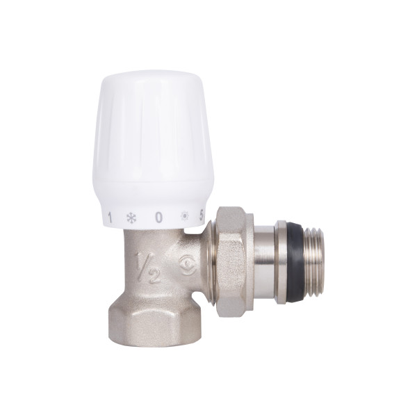 Кран радиаторный Thermo Alliance Base 1/2" ВН с антипротечкой угловой SD228W15