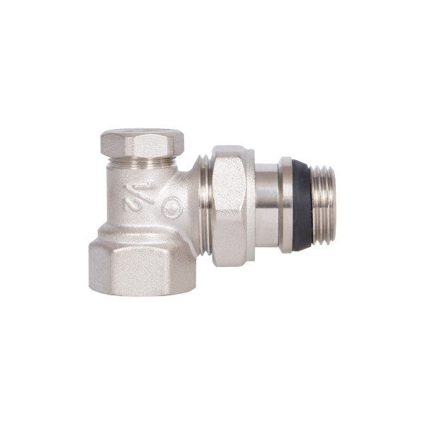 Кран радиаторный Thermo Alliance Base 1/2" ВН с антипротечкой угловой SD229W15