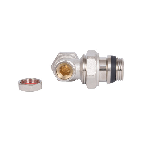 Кран радиаторный Thermo Alliance Base 1/2" ВН с антипротечкой угловой SD229W15