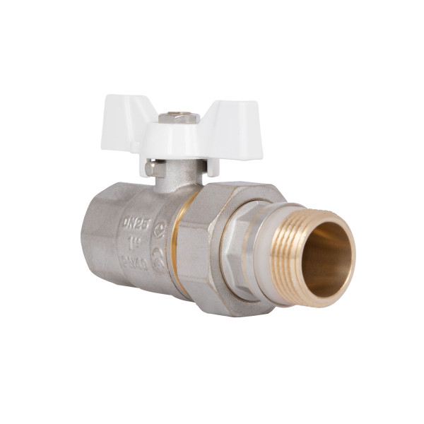 Кран Американка Thermo Alliance Standart с антипротечкой 1" PN40 конус SD900NW25PN40
