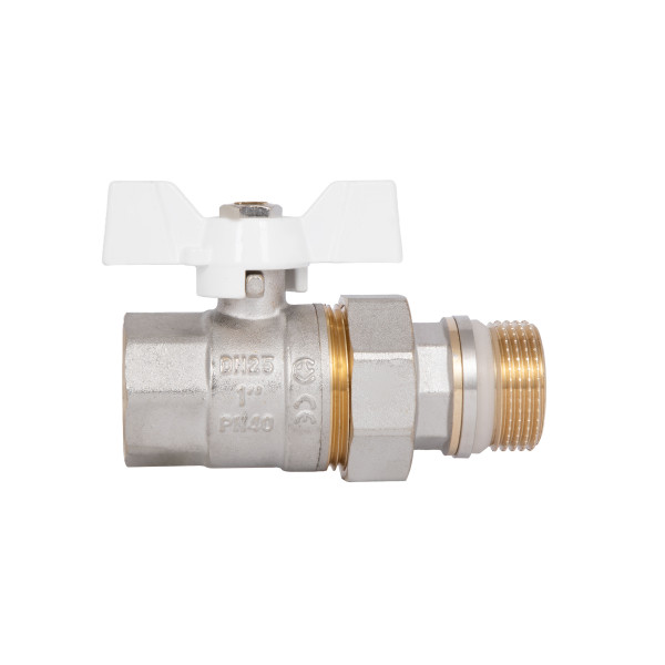 Кран Американка Thermo Alliance Standart с антипротечкой 1" PN40 конус SD900NW25PN40