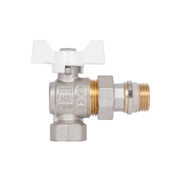 Кран Американка Thermo Alliance Standart з антипротіканням кутовий 1/2 PN40 конус SD901NW15PN40