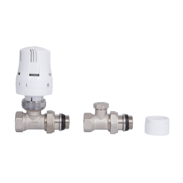 Термостатический набор Thermo Alliance Standart прямой 1/2" TAS353W15