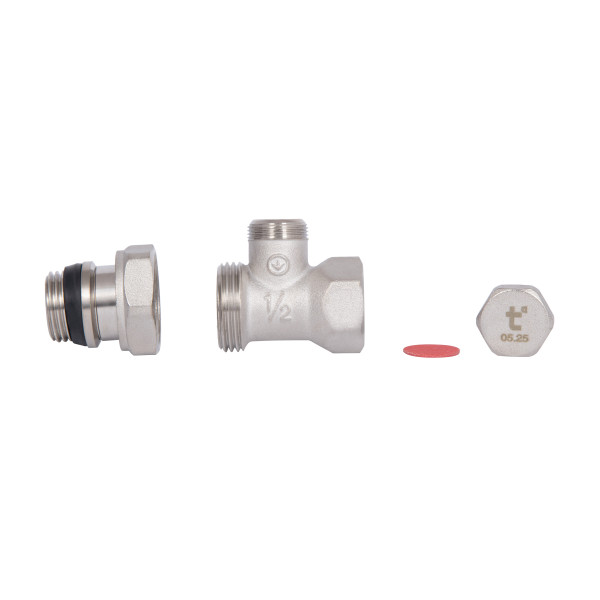 Термостатический набор Thermo Alliance Standart прямой 1/2" TAS353W15