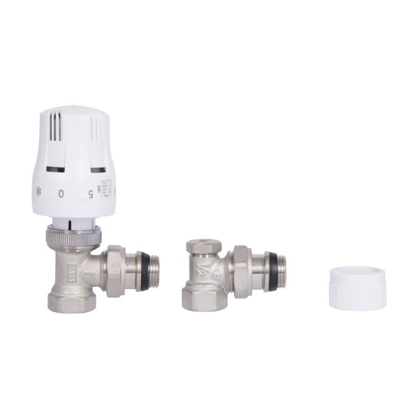 Термостатичний набір Thermo Alliance Standart кутовий 1/2" TAS352W15