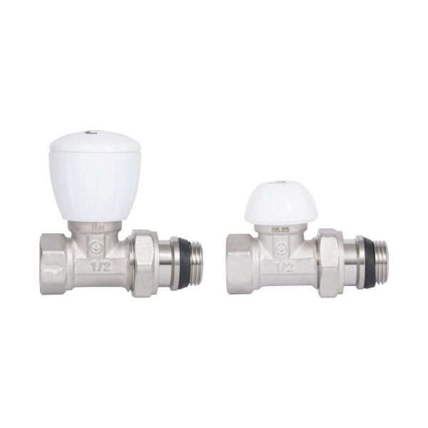 Комплект кранов радиаторных Thermo Alliance Standart 1/2"ВН прямой TAS230W15