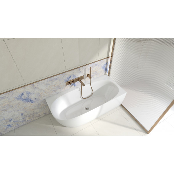 Ванна Ванна FreeStyle Corner R 1700x800 отдельностоящая, снежно-белая