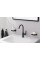 Змішувач для умивальника Hansgrohe Logis 210, чорний (71130670)