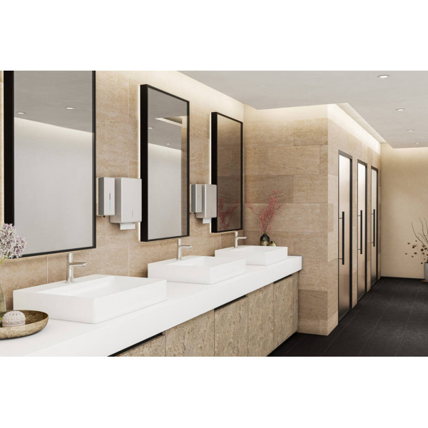 Змішувач для умивальника Hansgrohe Talis E 110 для умивальника з самостійним відключенням води без донного клапана, хром (71718000)
