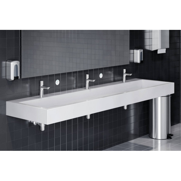 Змішувач для умивальника Hansgrohe Talis E 110 для умивальника з самостійним відключенням води без донного клапана, хром (71718000)