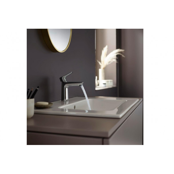 Змішувач для умивальника Hansgrohe Talis E 110 для умивальника, без донного клапана, хром (71712000)