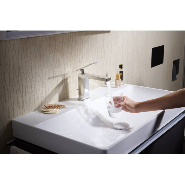 Смеситель для умывальника Hansgrohe Tecturis E 110 EcoSmart+ с pop-up, хром (73010000)
