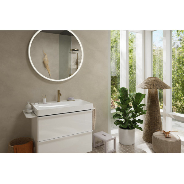 Смеситель для умывальника Hansgrohe Tecturis S 110 CoolStart, бронзовый (73314140)