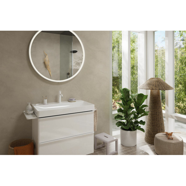 Смеситель для умывальника Hansgrohe Tecturis S 110 CoolStart, белый (73314700)