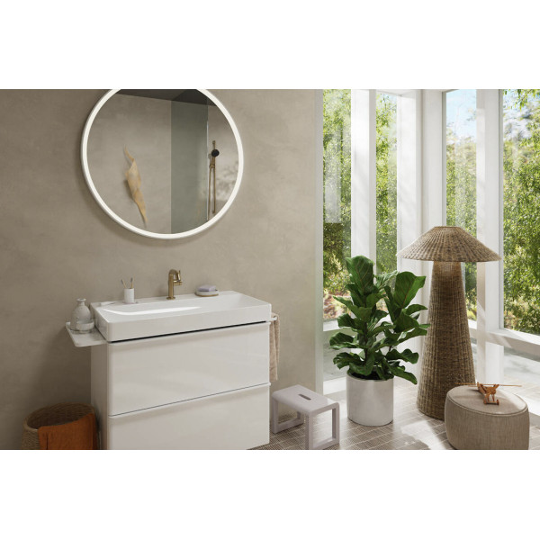 Смеситель для умывальника Hansgrohe Tecturis S 110 Fine CoolStart, бронзовый (73320140)