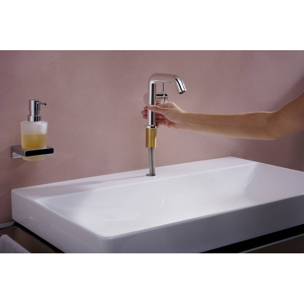 Смеситель для умывальника Hansgrohe Tecturis S 110 Fine CoolStart, хром (73320000)
