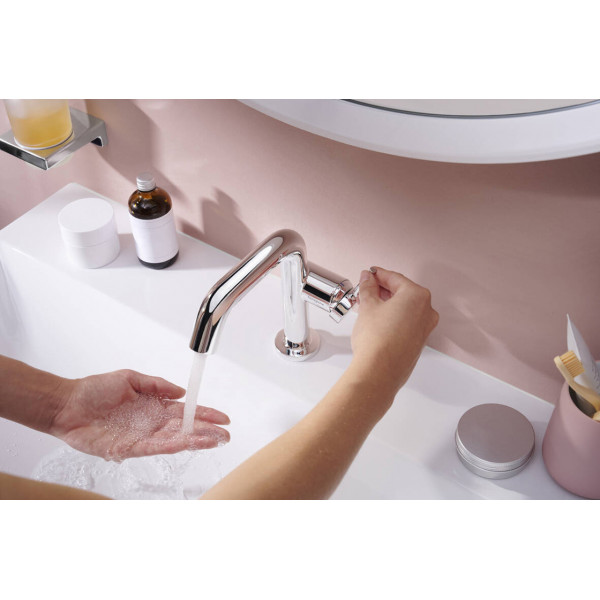 Смеситель для умывальника Hansgrohe Tecturis S 110 Fine CoolStart, хром (73320000)