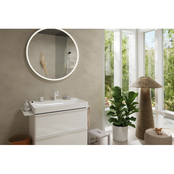 Смеситель для умывальника Hansgrohe Tecturis S 110 Fine CoolStart, белый (73320700)