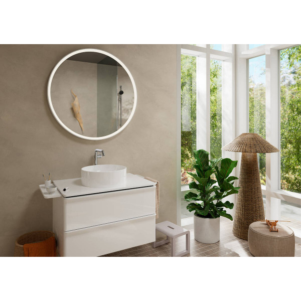 Смеситель для умывальника Hansgrohe Tecturis S 240 Fine CoolStart для умывальника без донного клапана, хром (73372000)