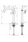 Смеситель для умывальника Hansgrohe Tecturis S 240 Fine CoolStart, хром (73370000)