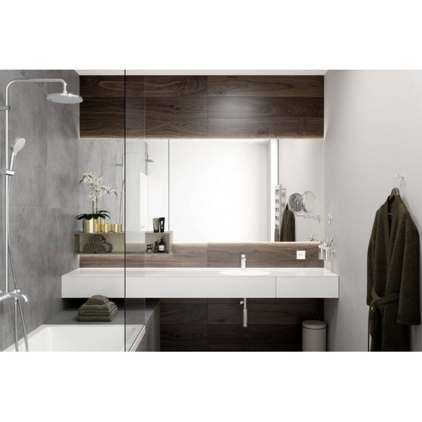 Змішувач для умивальника Hansgrohe Vernis Blend 100 CoolStart для умивальника з донним клапаном pop-up, хром (71585000)