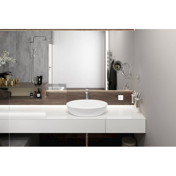 Змішувач для умивальника Hansgrohe Vernis Blend 190 для умивальника без донного клапану, хром (71582000)