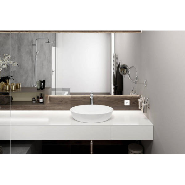 Змішувач для умивальника Hansgrohe Vernis Blend 190 для умивальника з металевим донним клапаном pop-up, хром (71581000)