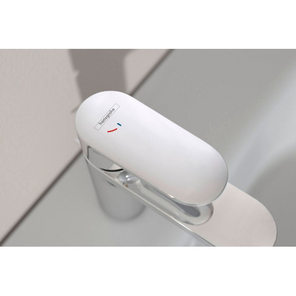 Змішувач для умивальника Hansgrohe Vernis Blend 70 CoolStart для умивальника з донним клапаном pop-up, хром (71584000)