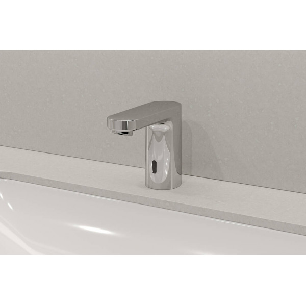 Змішувач для умивальника Hansgrohe Vernis Blend сенсорний для умивальника на батарейках, на холодну воду, хром (71503000)