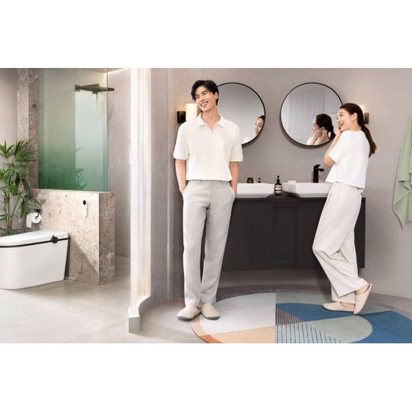 Змішувач для умивальника Hansgrohe Vivenis 110 Coolstart для умивальника з донним клапаном pop-up, чорний (75023670)