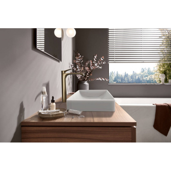 Смеситель для умывальника Hansgrohe Vivenis 250 CoolStart, бронзовый (75044140)