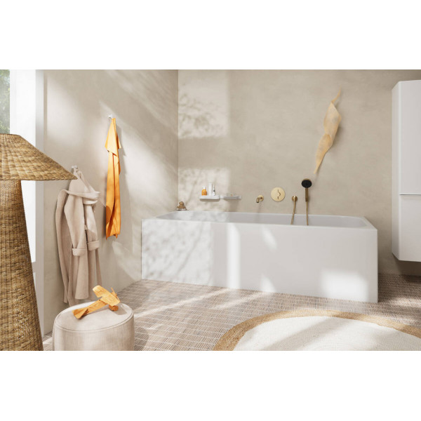 Смеситель для душа Hansgrohe скрытого монтажа DuoTurn S на 2 функции, бронзовый (75418140)