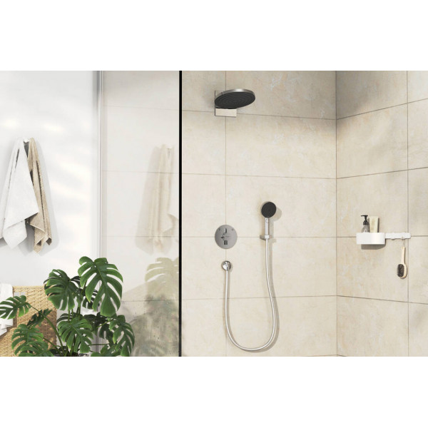 Смеситель для душа Hansgrohe скрытого монтажа DuoTurn S на 2 функции, хром (75418000)