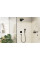Смеситель для душа Hansgrohe скрытого монтажа DuoTurn S на 2 функции, черный (75418670)