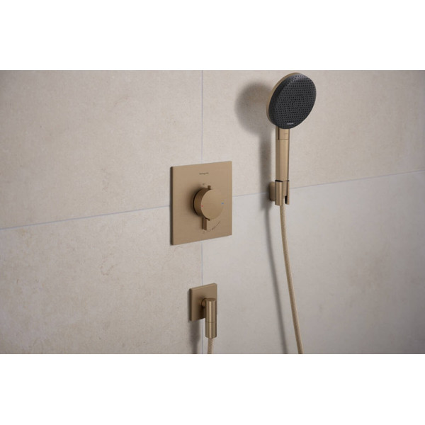 Змішувач для душу Hansgrohe Термостат прихованого монтажу Ecostat Comfort E на 1 функцію, бронзовий (33710140)