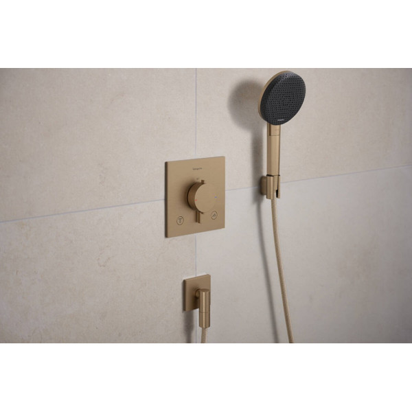Змішувач для душу Hansgrohe Термостат прихованого монтажу Ecostat Comfort E на 2 функції, бронзовий (33711140)
