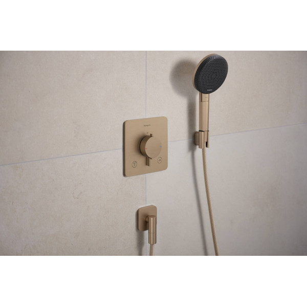 Змішувач для душу Hansgrohe Термостат прихованого монтажу Ecostat Comfort Q на 2 функції, бронзовий (33713140)