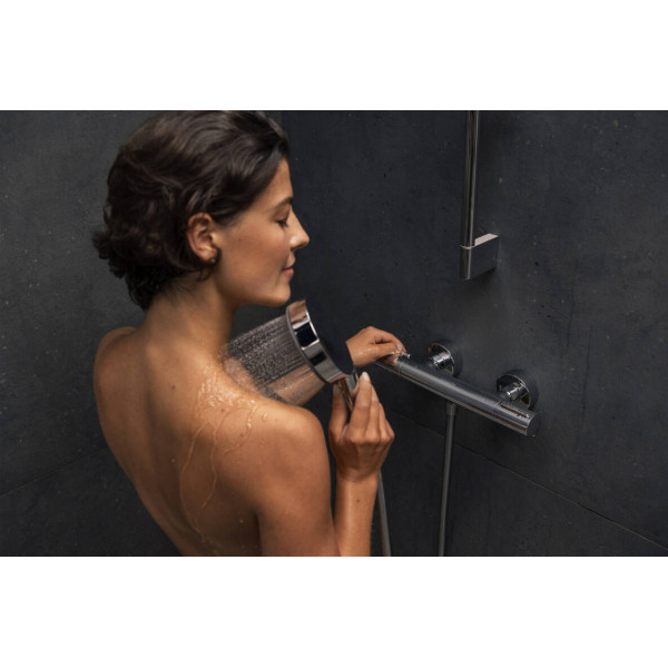 Змішувач для душу Hansgrohe з термостатом для душу Ecostat Element, хром (13346000)