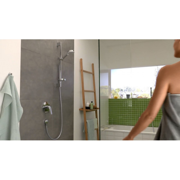 Смеситель для душа Hansgrohe Novus для душа скрытого монтажа в комплекте с Ibox, хром (71065180)