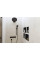 Смеситель для душа Hansgrohe Термостат скрытого монтажа RainSelect на 2 клавиши, черный (15380670)