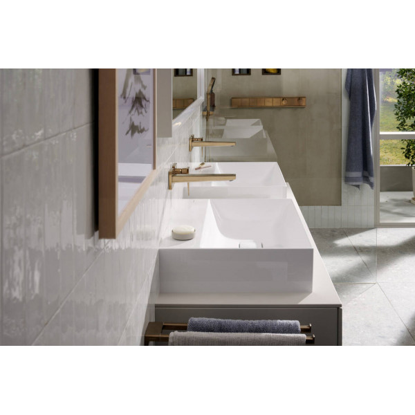 Смеситель для душа Hansgrohe Термостат скрытого монтажа RainSelect на 5 клавиш, бронзовый (15384140)
