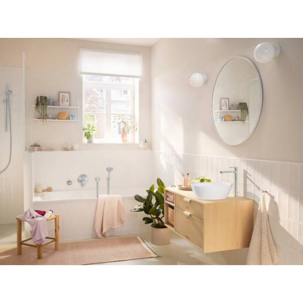 Змішувач для душу Hansgrohe Rebris S прихованого монтажу ванна/душ, хром (72466000)