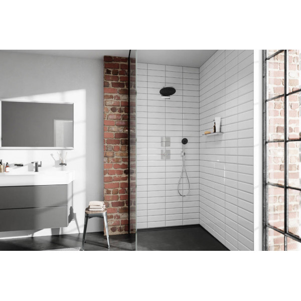 Змішувач для душу Hansgrohe Термостат прихованого монтажу ShowerSelect Comfort E HighFlow на 1 функцію, хром (15575000)