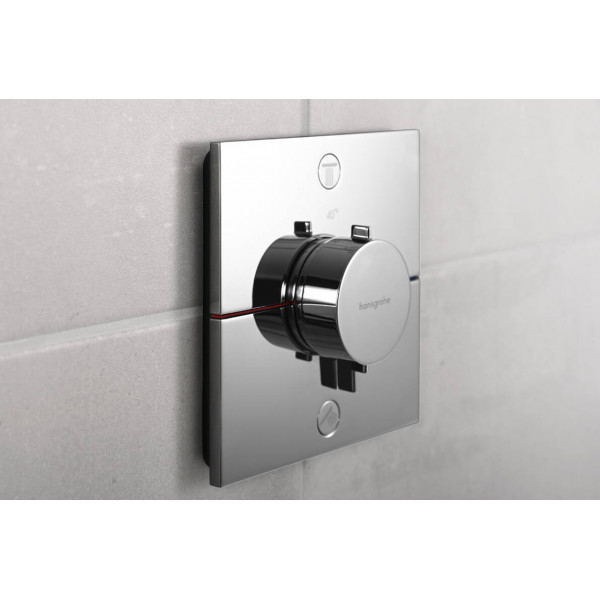 Смеситель для душа Hansgrohe Термостат скрытого монтажа ShowerSelect Comfort E на 2 функции, хром (15572000)
