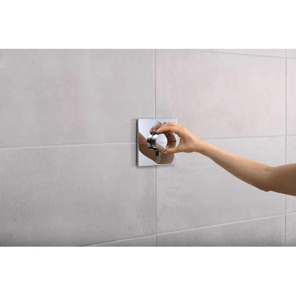 Смеситель для душа Hansgrohe Термостат скрытого монтажа ShowerSelect Comfort E на 2 функции, хром (15572000)